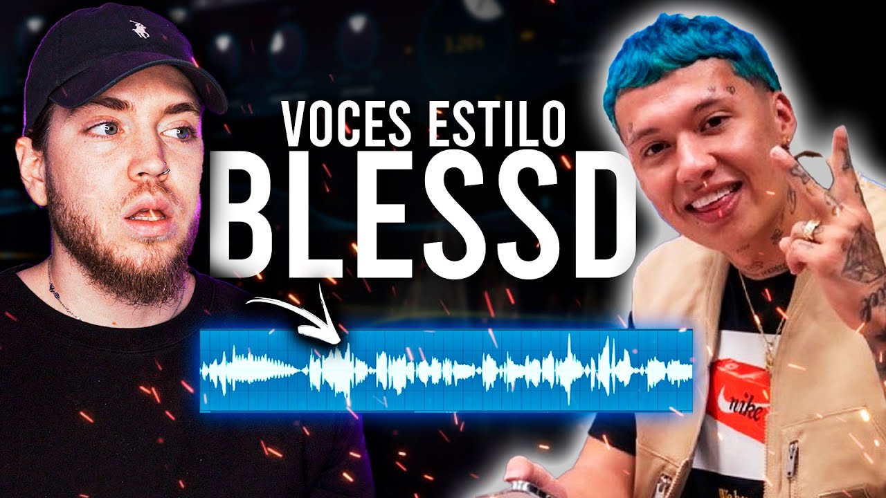Cómo MEZCLAR VOCES de REGGAETON💥*sonar estilo BLESSD *Medallo [Tutorial COMPLETO]