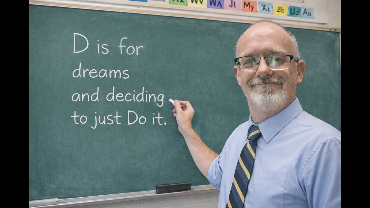 My son, I want you to Dream Big, be determined, Define it, Detail it and Do IT! - Feb 2026