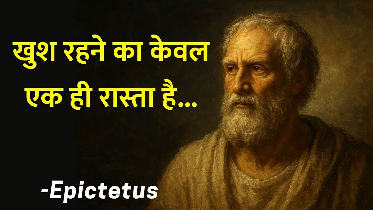 महान दार्शनिक Epictetus के जीवन बदल देने वाले विचार | खुश रहने की Stoic Philosophy| Epictetus Quotes
