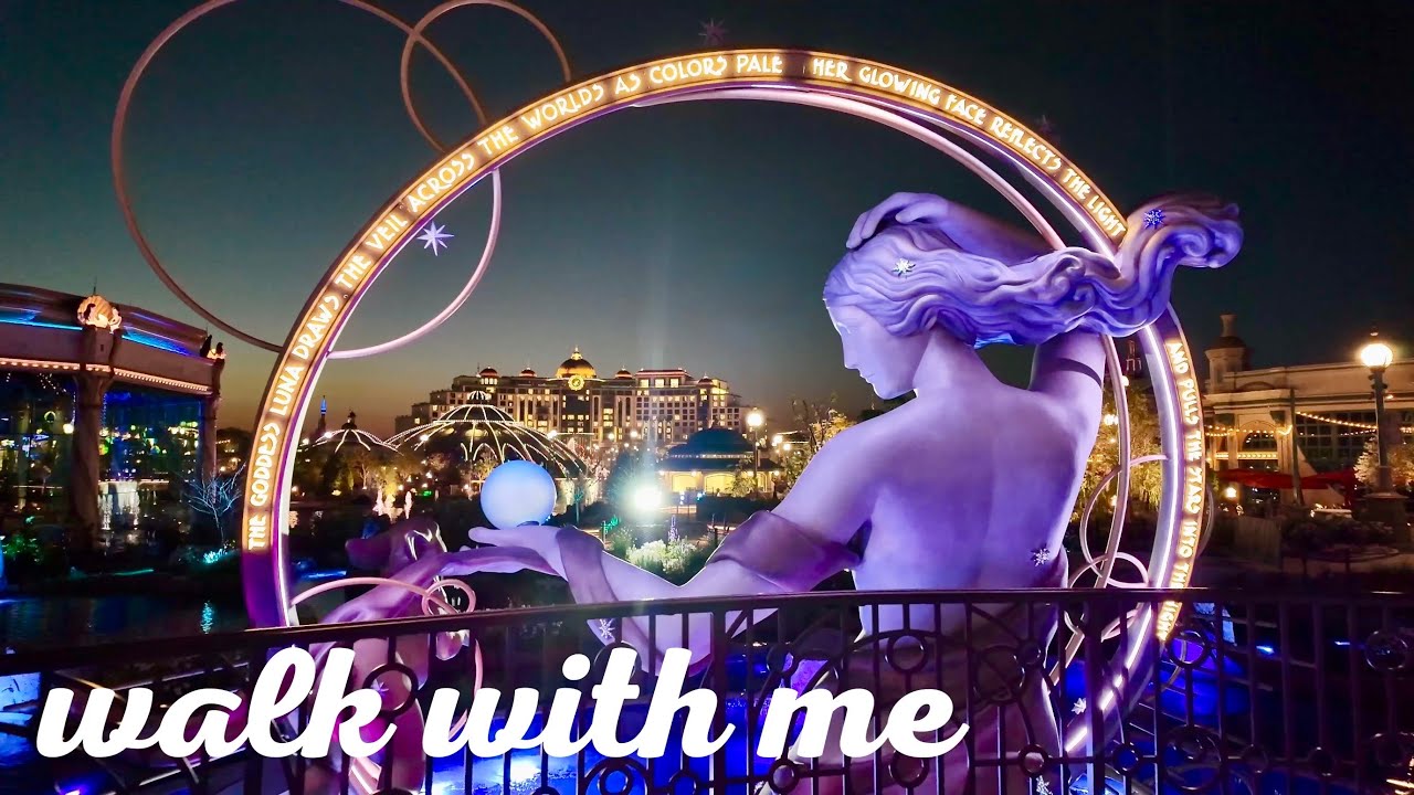 Epic Universe Sunset/Nighttime Walkthrough 4k ~ No Selfie Mode ~ 1st Passholder Preview Day!