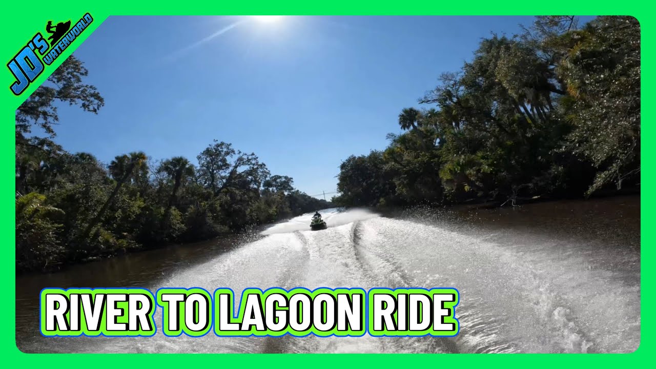50 mile River to Lagoon Jet Ski Ride with Yamaha WaveRunner FX SVHO and Kawasaki Ultra 310 