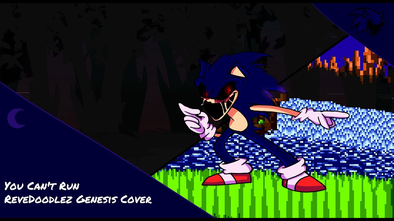 FNF Sonic.EXE - You Can't Run (Genesis Remix)