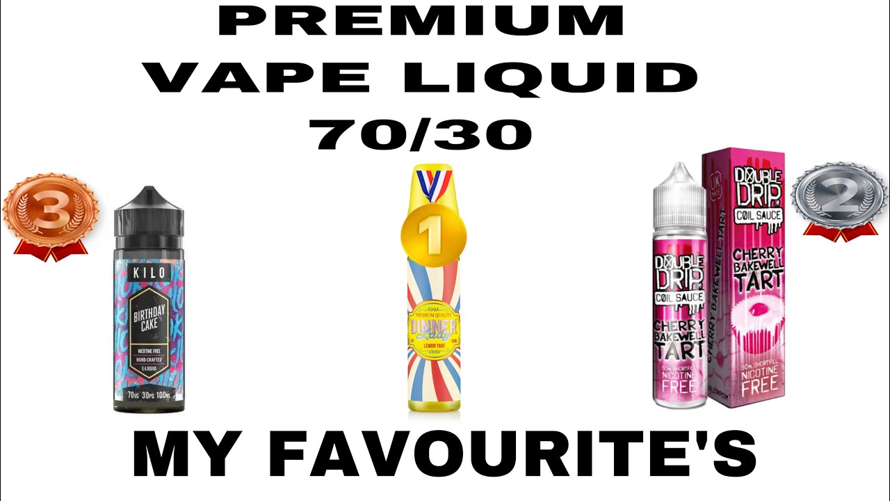 Premium Dessert Flavour Vape Liquid Review (70/30)