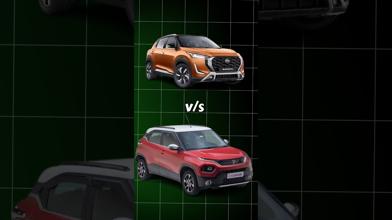 Nissan Magnite VS Tata Punch 👊👊| Brotocars | #tatamotors #nissan #tatapunch #nissanmagnite #shotrs