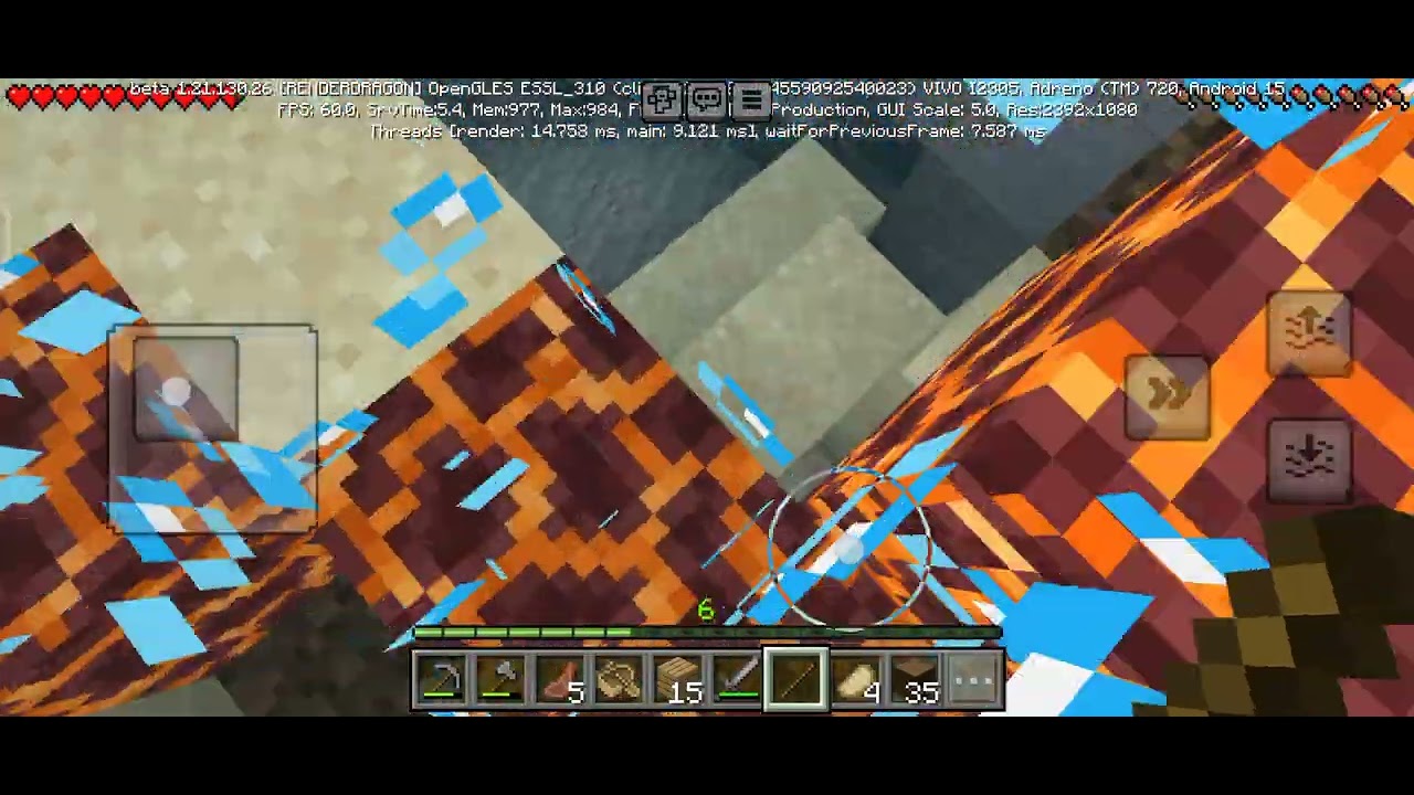 Adventure in MCPE trying after a long time 🤠