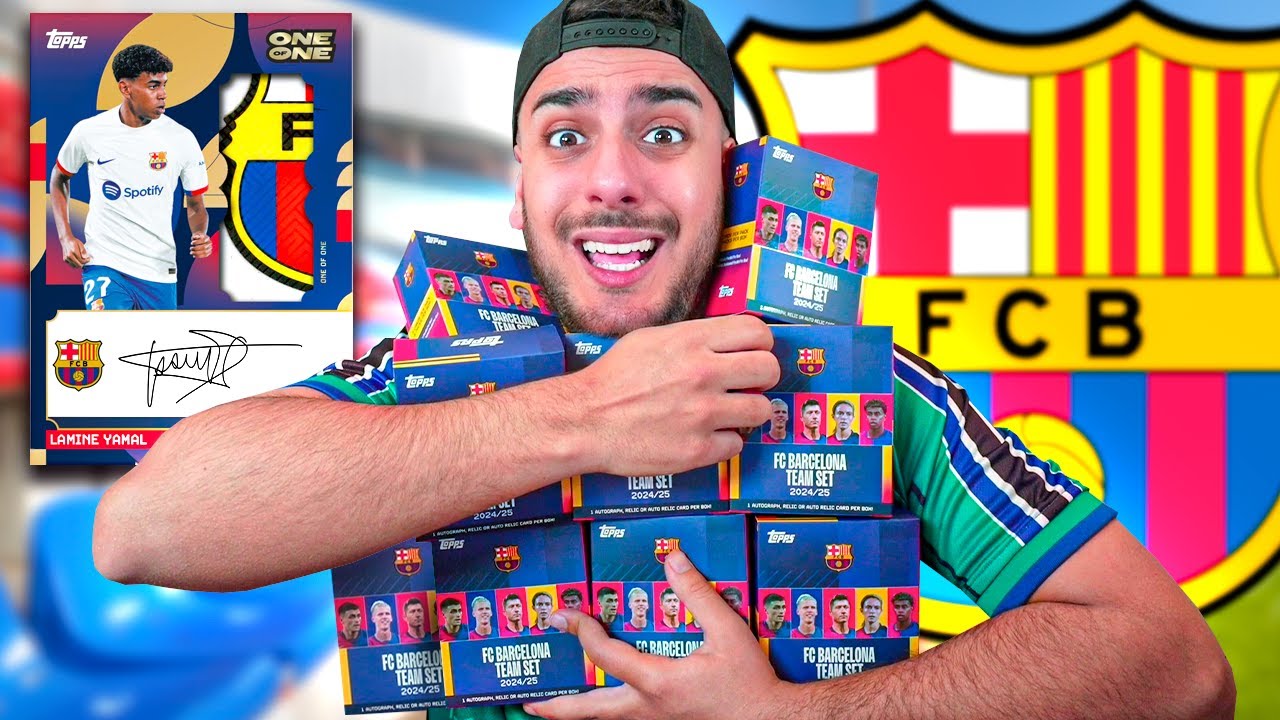 Abro CAJAS Premium del BAR&Ccedil;A y ME TOCAN 4 cartas FIRMADAS