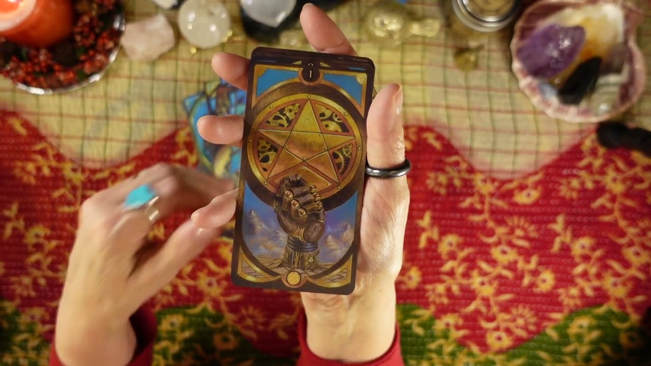 NEW IN 2022! -  STEAMPUNK ART NOUVEAU TAROT Deck Review