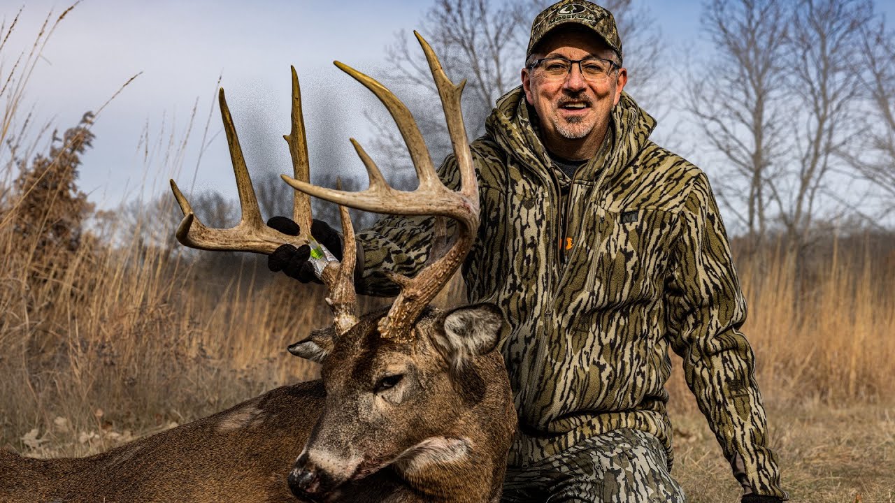 Mark's 173&rdquo; Late Season Iowa Buck! History Repeats Itself | Deer Season 24