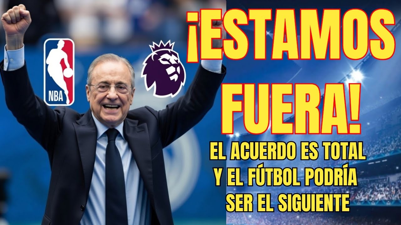 💥ESTAMOS FUERA | El ACUERDO ES TOTAL, Florentino saca al R.Madrid y el próximo podría ser el fútbol 