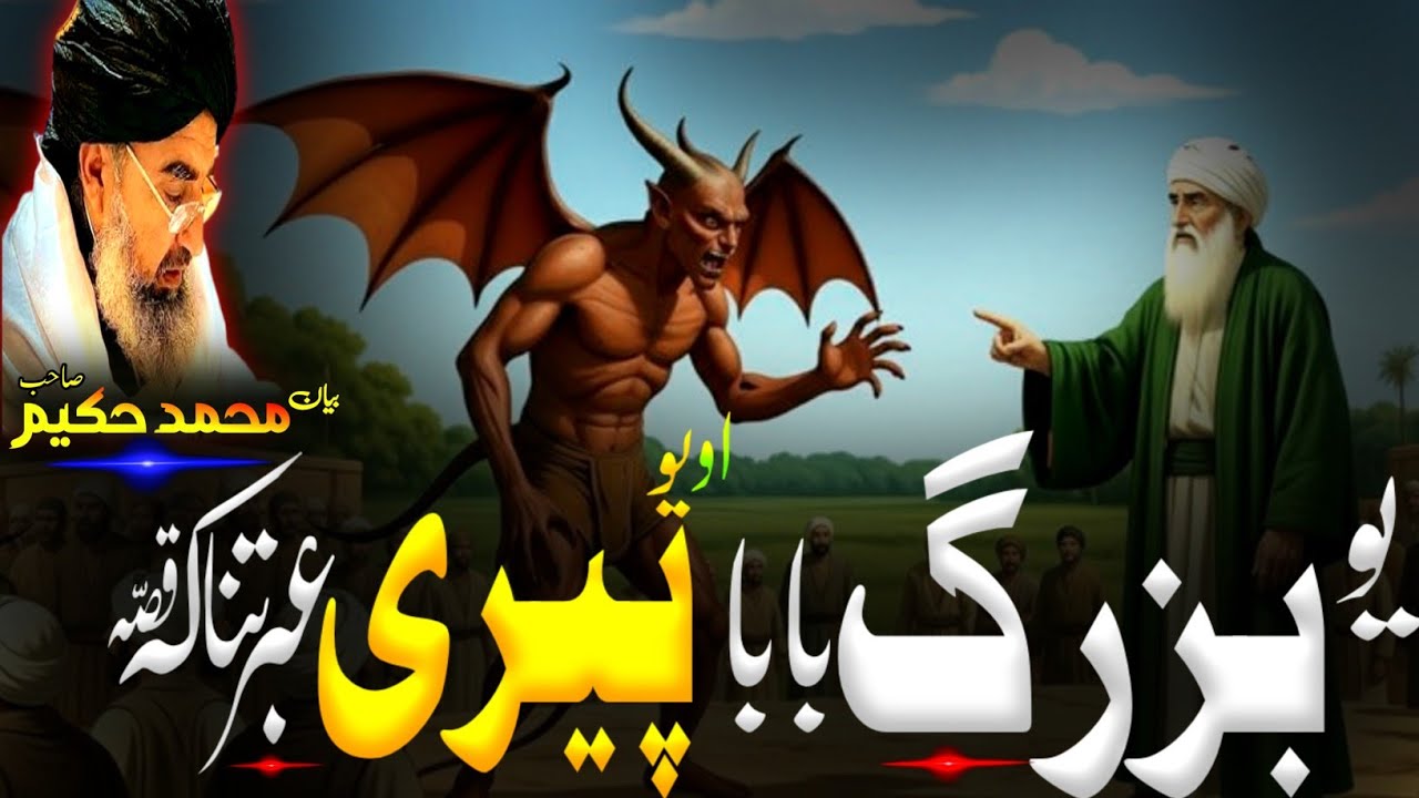 Pashto Bayan/Molana Hakeem mazhari sahib/یو بزرگ سڑی او د پیری قصہ 