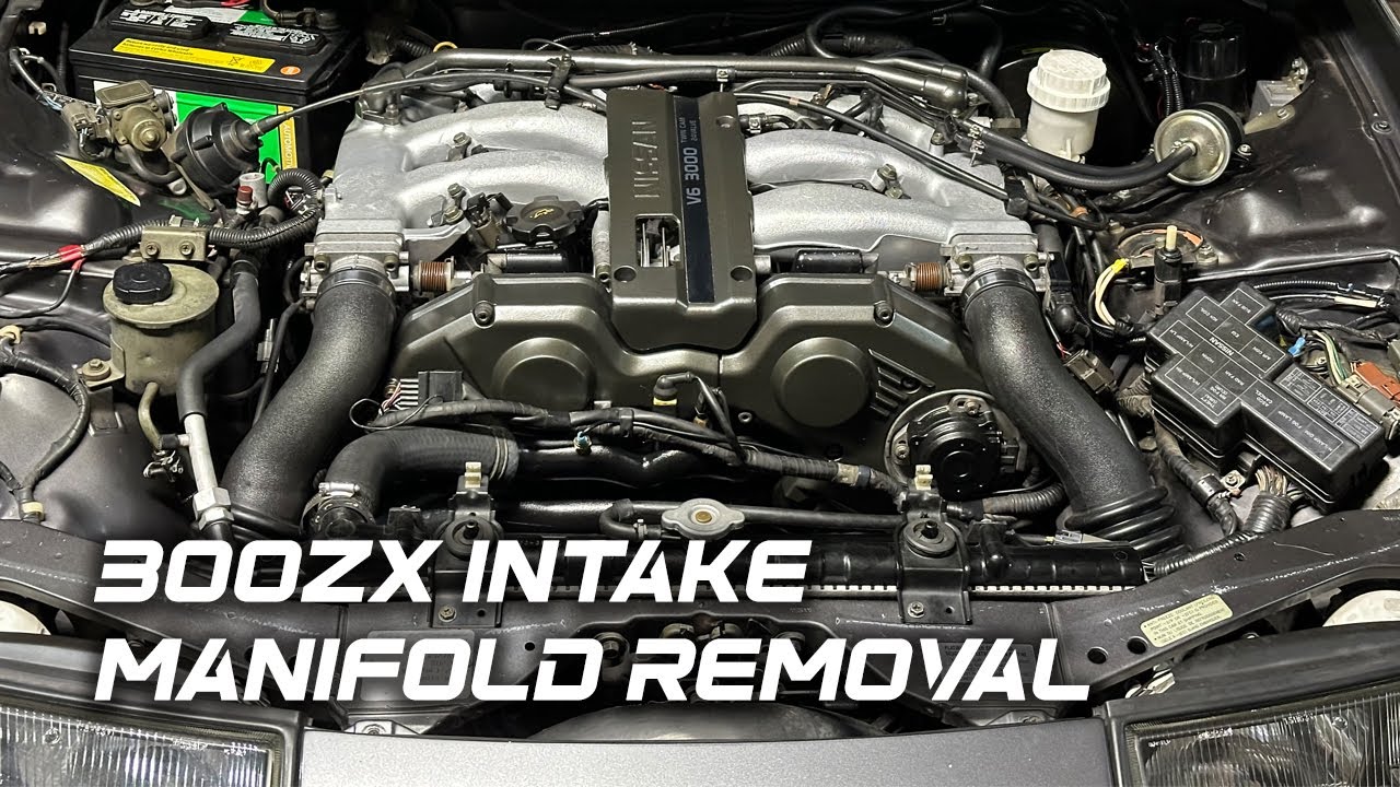 300zx Z32 Intake Plenum Removal | 120K Service DIY Part 2