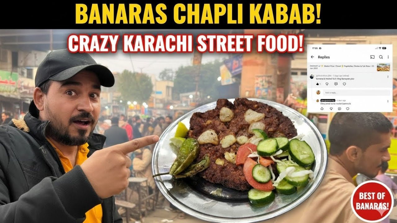 MOST FAMOUS CHAPLI KABAB! Jim Zar Hotel Karachi 😱