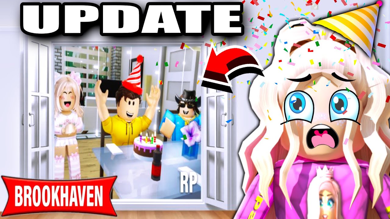 ROBLOX Brookhaven 🏡RP  NOUL UPDATE DE PETRECERE! 🎉