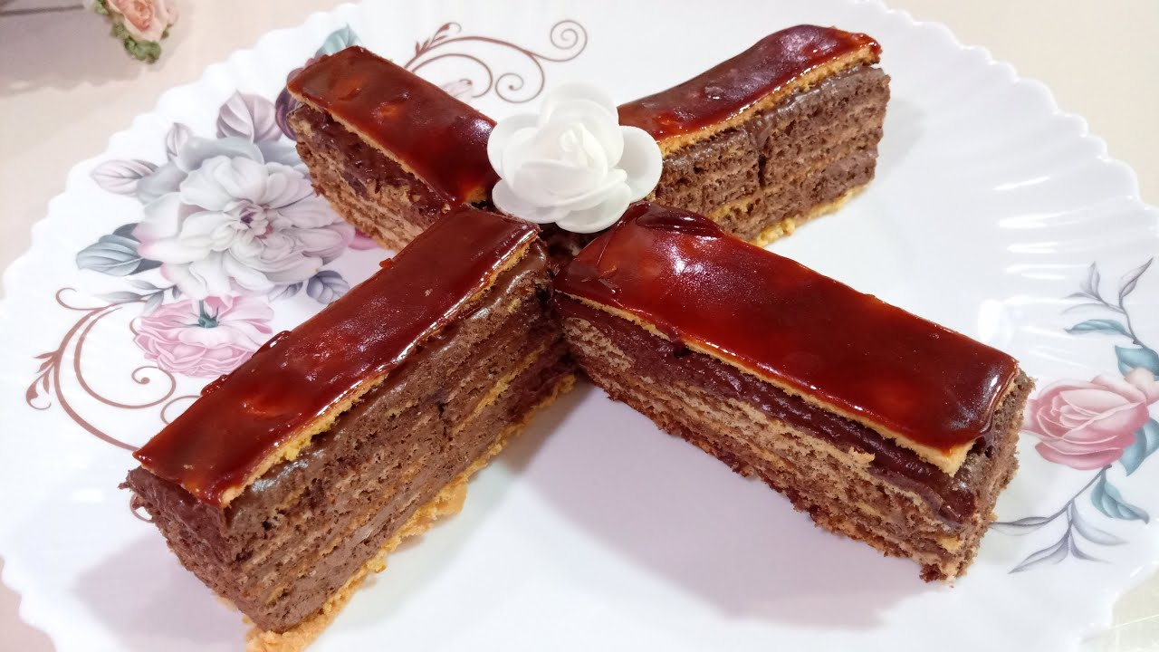 Doboș de la Bunica | Reteta de Dobos Deosebita si foarte Gustoasa | Retetele Bunicutei 🌷🍫