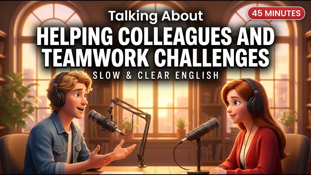 My Coworker Needs Help | Real Teamwork English (B2)