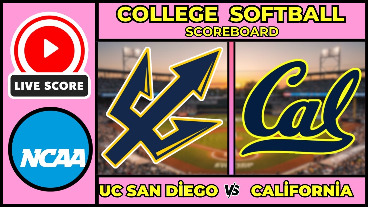 🔴 LIVE: UC San Diego vs California | NCAA College Softball Scoreboard | Feb 19, 2026 | Mary Nutter