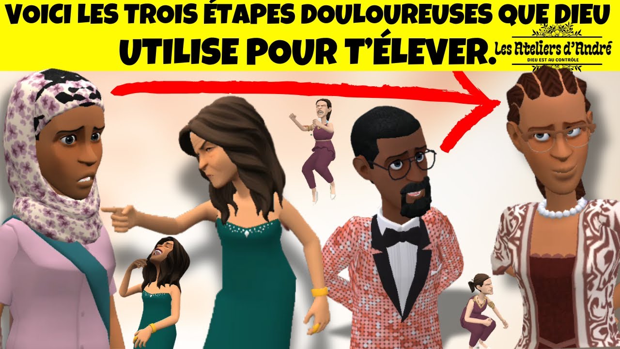 VOICI LES TROIS ÉTAPES DOULOUREUSES QUE DIEU UTILISE POUR T'ÉLEVER PUISSAMMENT (ANIMATION CHRÉTIEN)