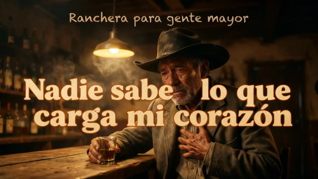 Rancheras de Cantina |Ranchera para Corazones Cansados | Nadie Sabe Lo Que Carga Mi Corazón