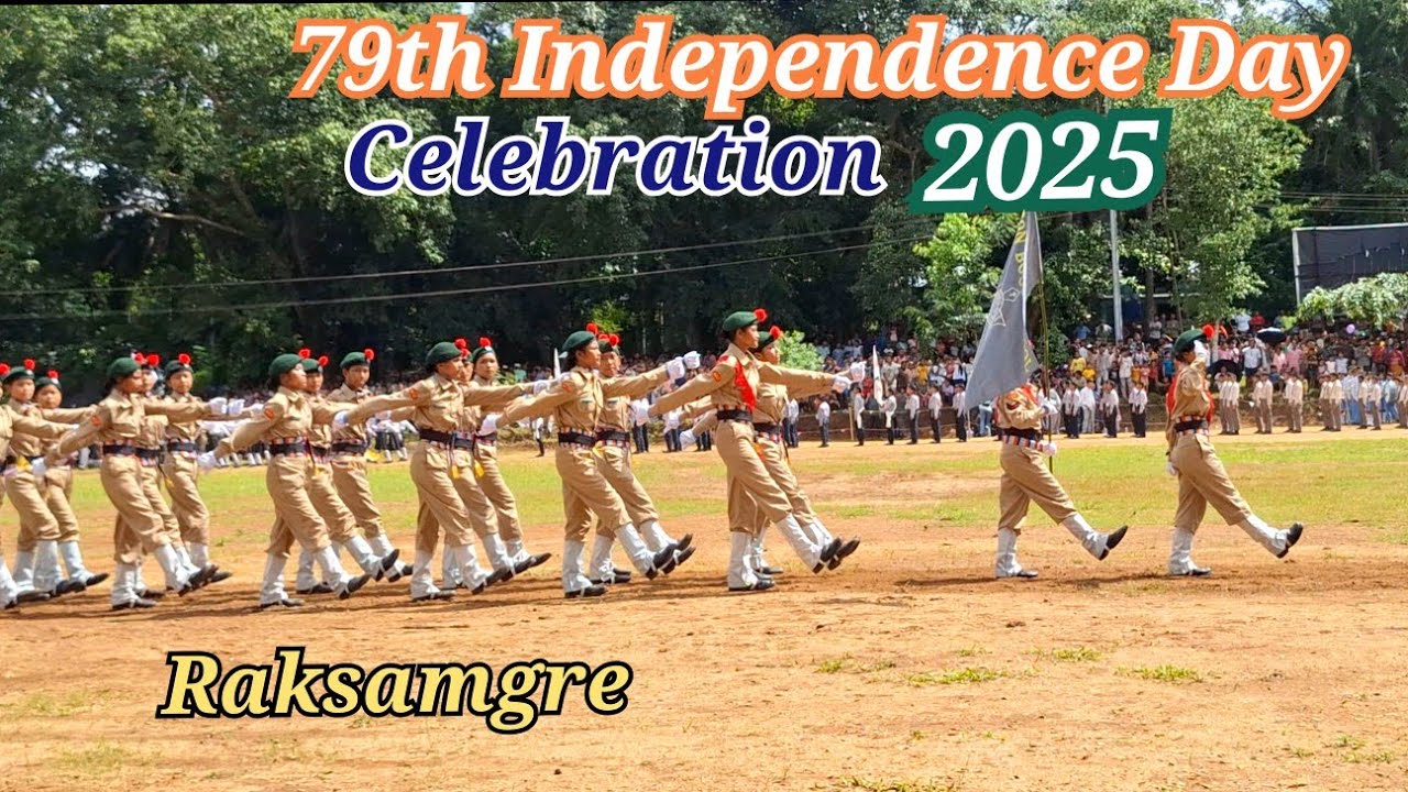 79th Independence Day 2025 / Raksamgre Sub Division/ Raksamgre Matchokgre Playground 