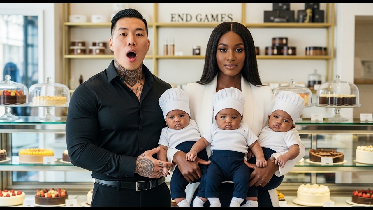 The Korean mafia heir went to buy an engagement cake —and collapsed seeing his ex-wife with triplets