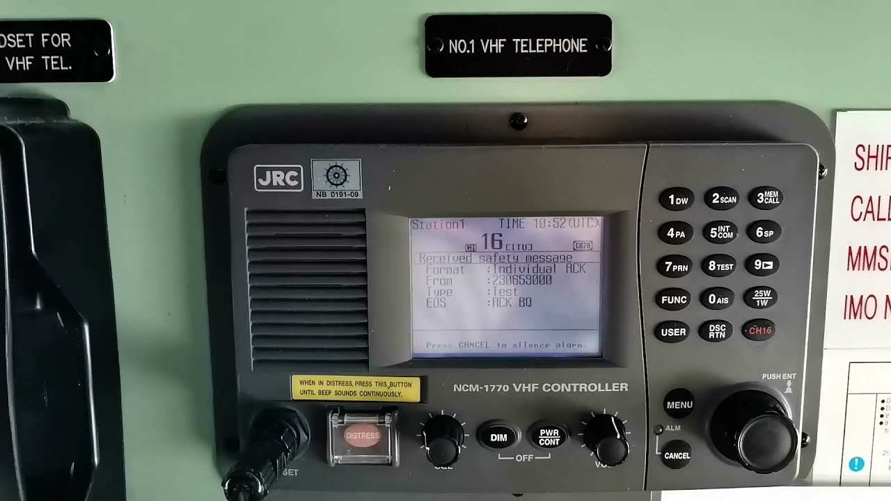 HOW TO SEND MF HF & VHF DSC TEST CALL