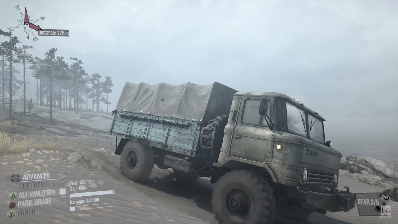 MudRunner - PC Gameplay (1080p60fps)