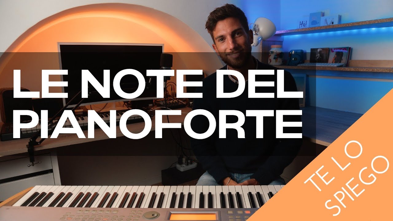 NOTE del PIANOFORTE: quali sono e come leggerle