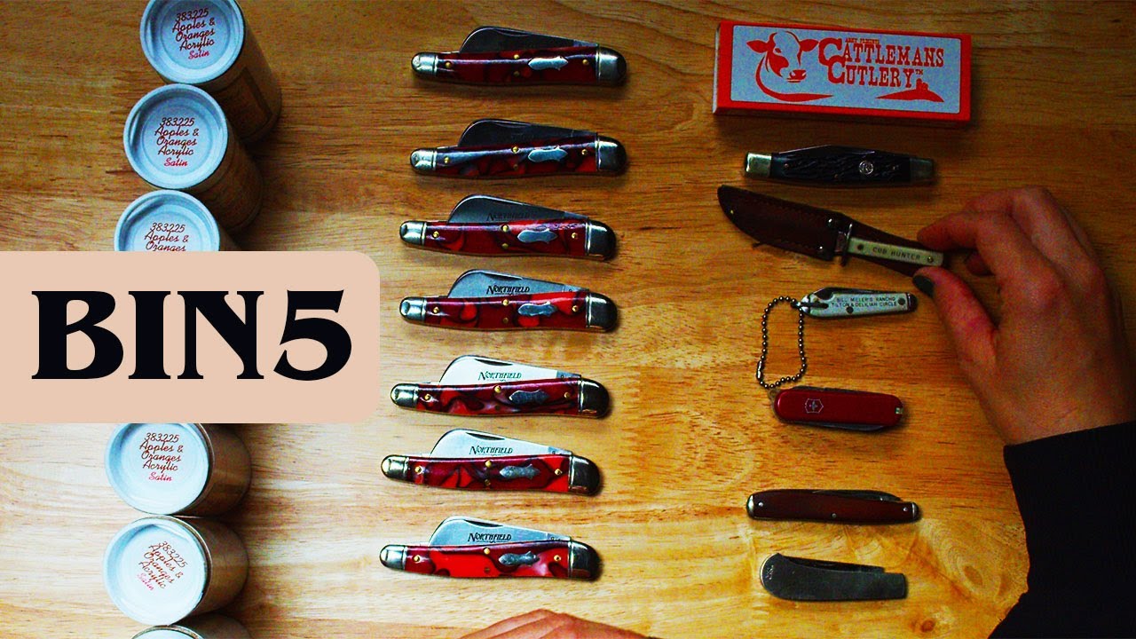 Bin 5 - Vintage & Variety Collection | Getting to Know My Knives