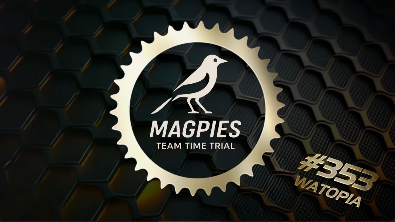 ⚡ WTRL TTT ⚡| Cryo Gen's Magpies 🐦&zwj;⬛ | FULL GAS 🥵 | Zwift Watopia Hilly Route