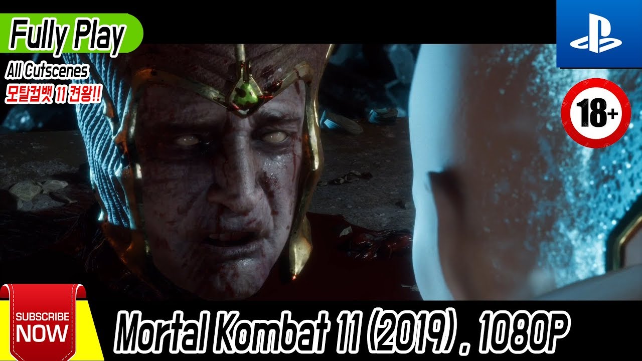 Mortal Kombat 11(모탈컴뱃11) Gameplay STORY MODE Walkthrough ( Fully Play, Ending, 1080P )