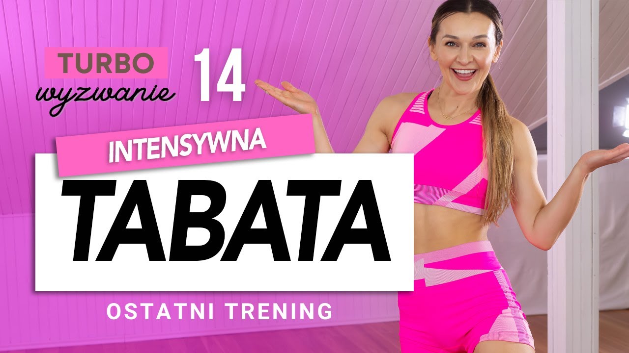 TURBO WYZWANIE 14: TABATA X8🔥 Monika Kołakowska