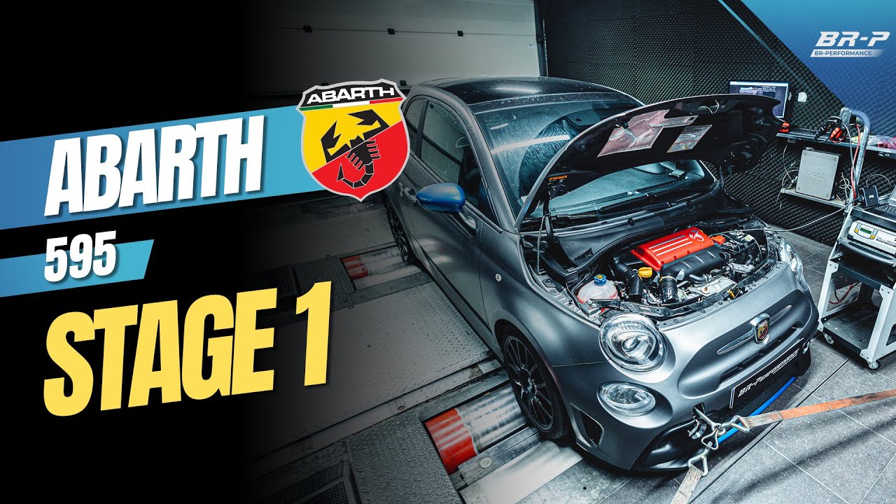Fiat 500 Abarth 595 - Stage 1 tuning by BR-Performance
