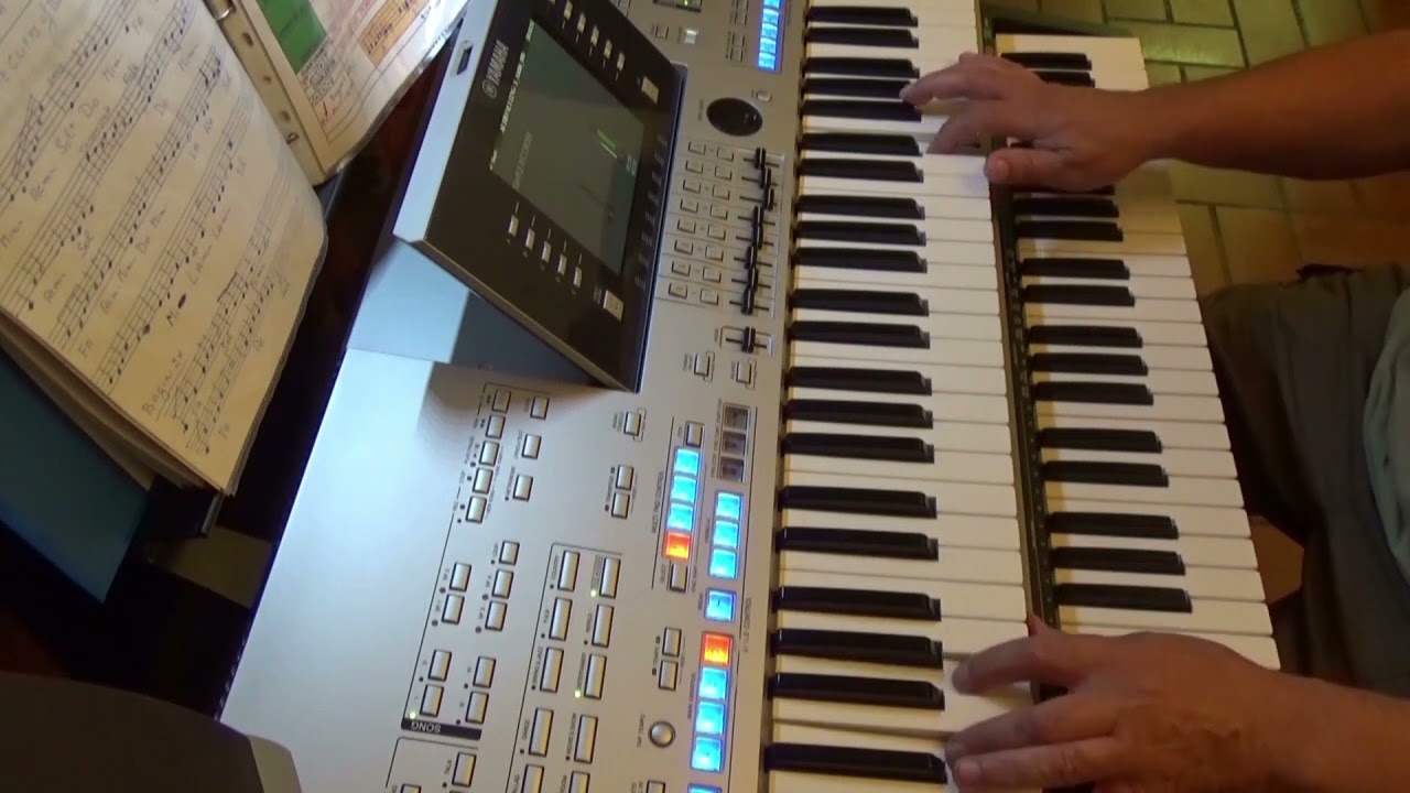 Countryroads medley op Tyros 4