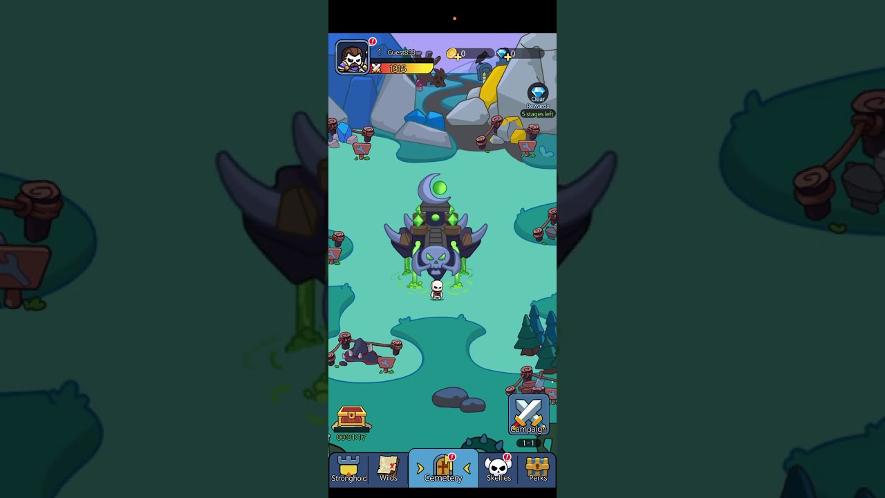 White survival, skull up, shifted iPhone games 