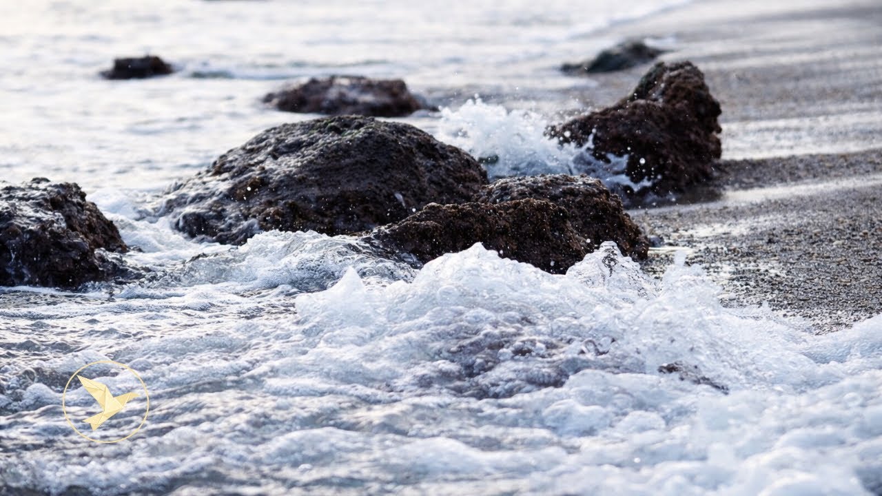 🌊 MEDITERRANEAN SEA WAVES FOR SLEEP ▶ REAL OCEAN SOUNDS (NO MUSIC, ASMR) 😴✨
