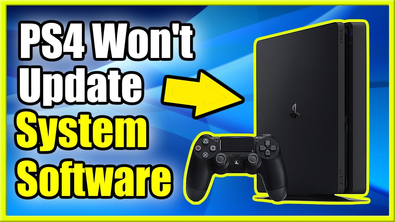 Как исправить ошибку, из-за которой PS4 не обновляет системное программное обеспечение (простой с...