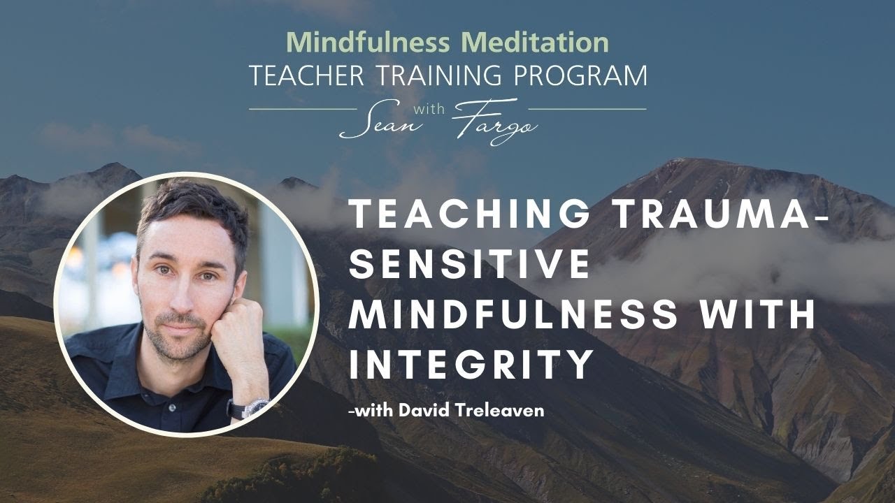Teaching Trauma-Sensitive Mindfulness With Integrity – How to Teach Meditation With David Treleavean