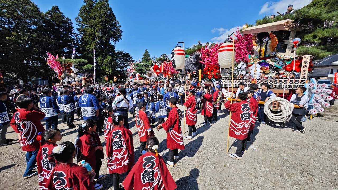 令和7年　岩手町秋まつり　お通り