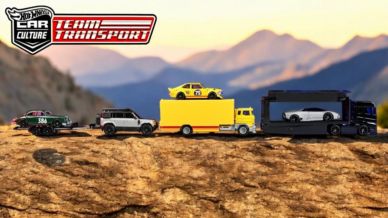 2025 Hot Wheels Team Transport Mix A | BIG PROBLEM :/
