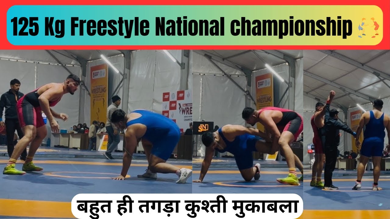 125 Kg Freestyle National championship 🤼🔥 #video #trendingvideo #viralvideo #longvideos 