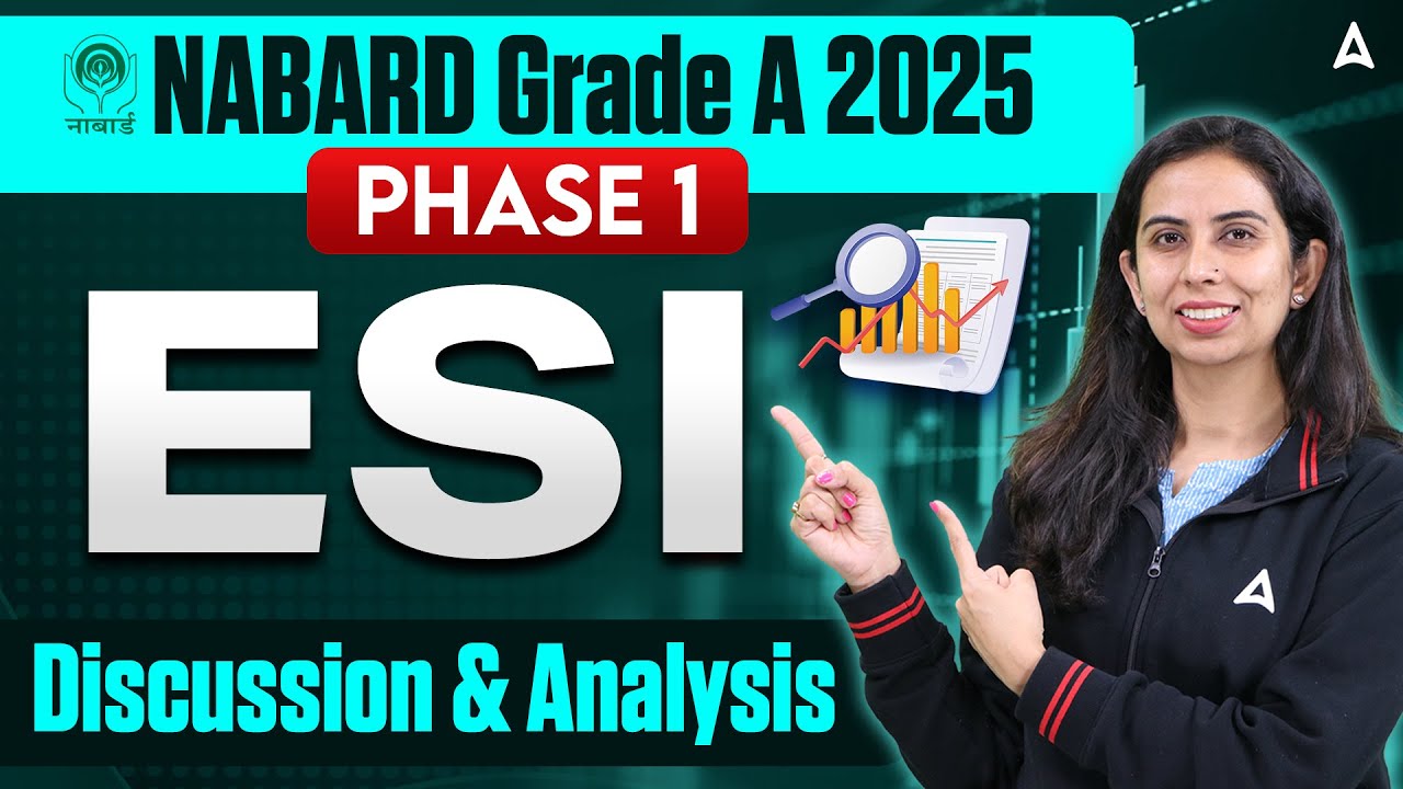 NABARD Grade A Exam Analysis 2025 | Phase-1 ESI Paper Review | NABARD Grade A ESI Analysis