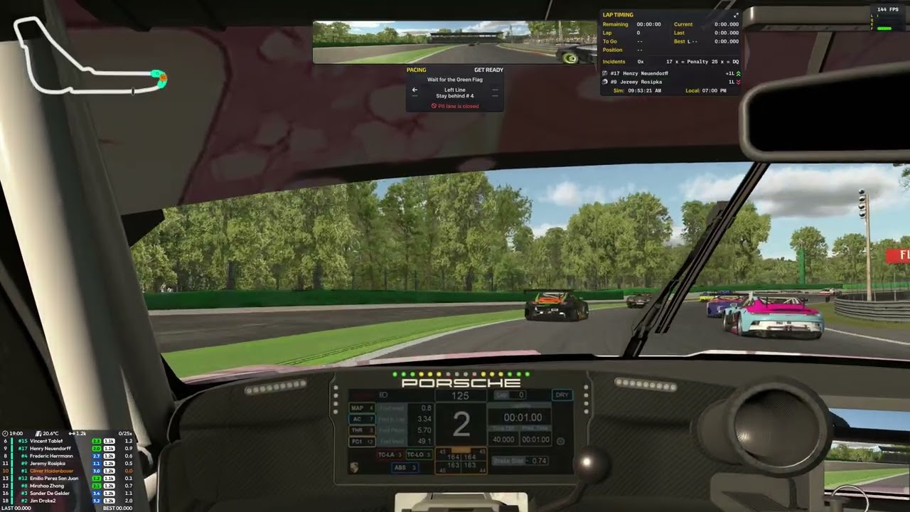 Iracing Rennen 9 Monza
