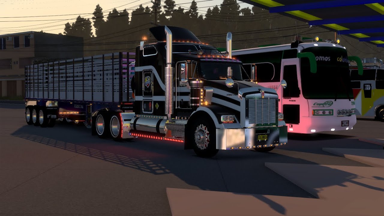 🚛 ¡ATRAVESAMOS la RUTA MÁS PELIGROSA de COLOMBIA! | Kenworth T800 de Pasto a Mocoa 🇨🇴 | ATS LATINO