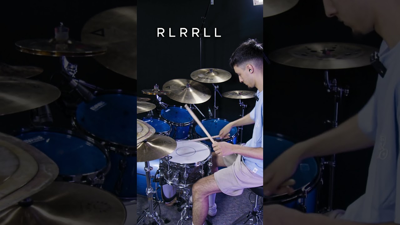 Learn this Six Stroke Roll (paradiddle diddle) #drums