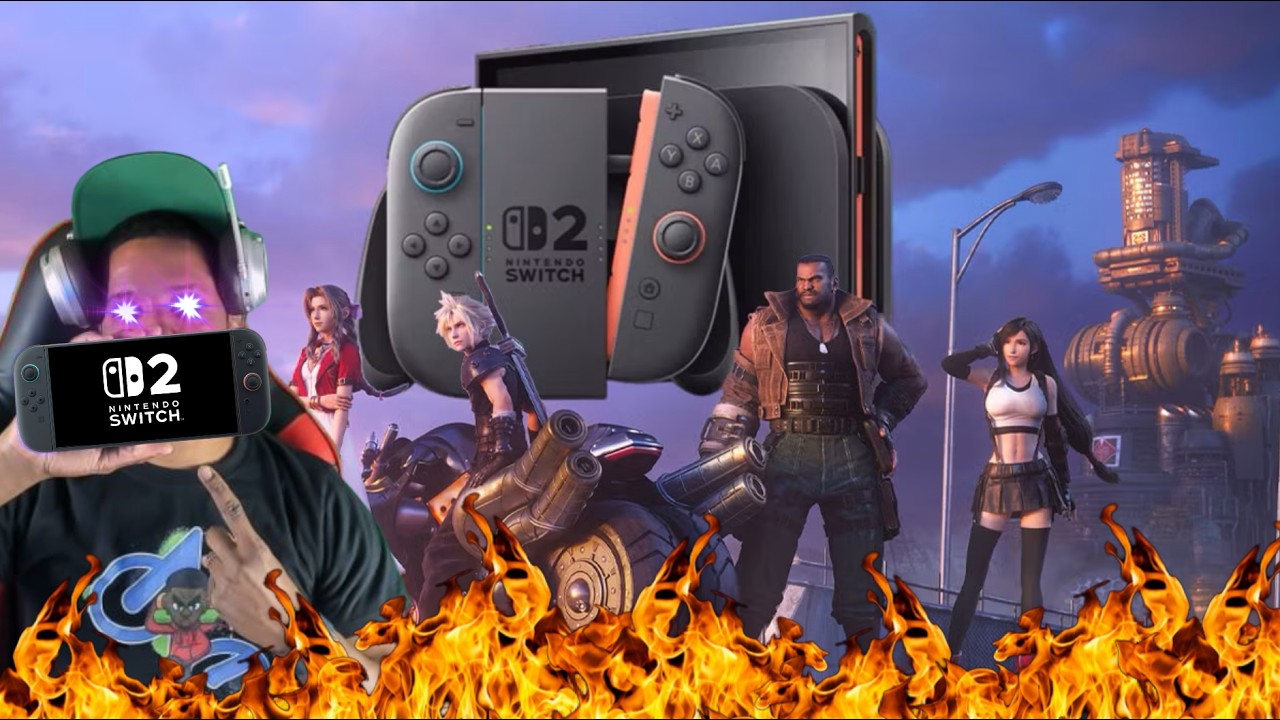NINTENDO SWITCH 2 FINAL FANTASY 7 REMAKE INTERGRADE LIVE GAMEPLAY!