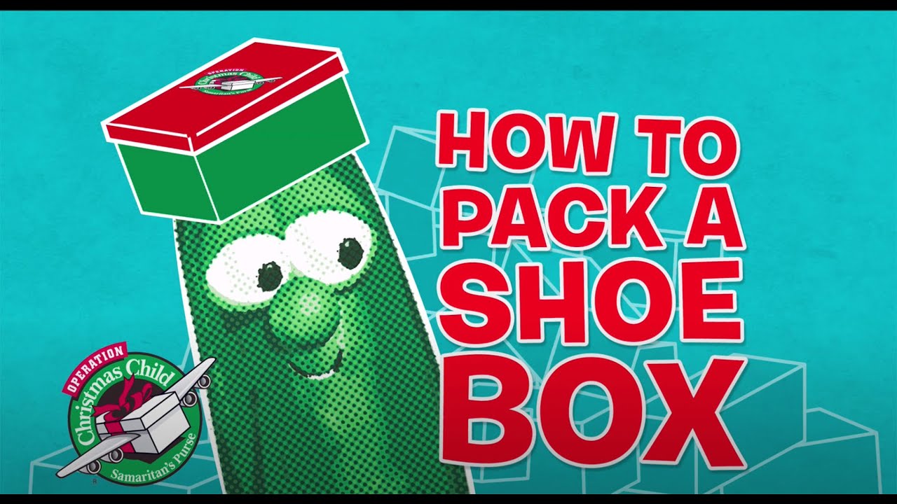 Pack a Shoebox with VeggieTales