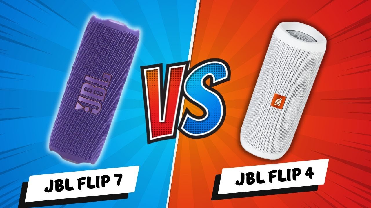 JBL Flip 7 vs JBL Flip 4 - Blind test