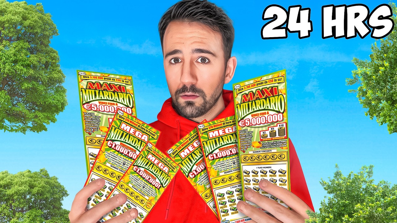 Sobreviviendo 24 Horas con LOTERÍA 🎰