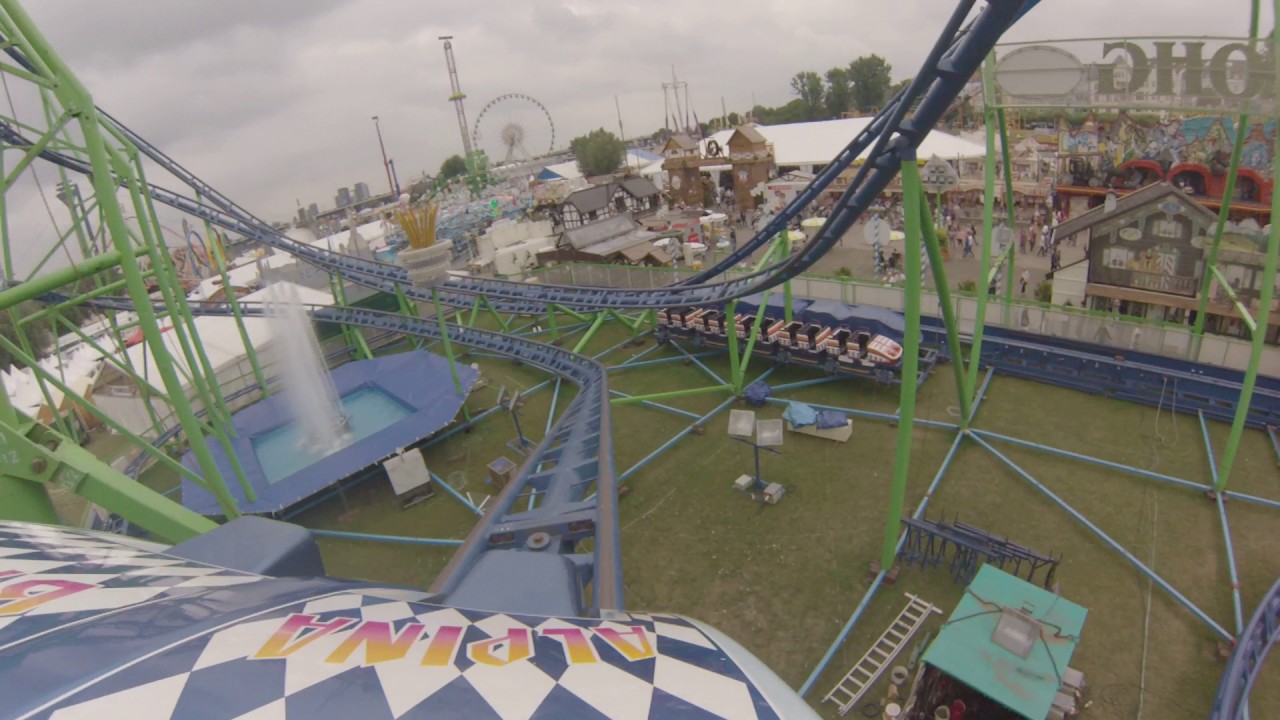 Alpina Bahn - Bruch (Onride) Video Rheinkirmes D&uuml;sseldorf 2017