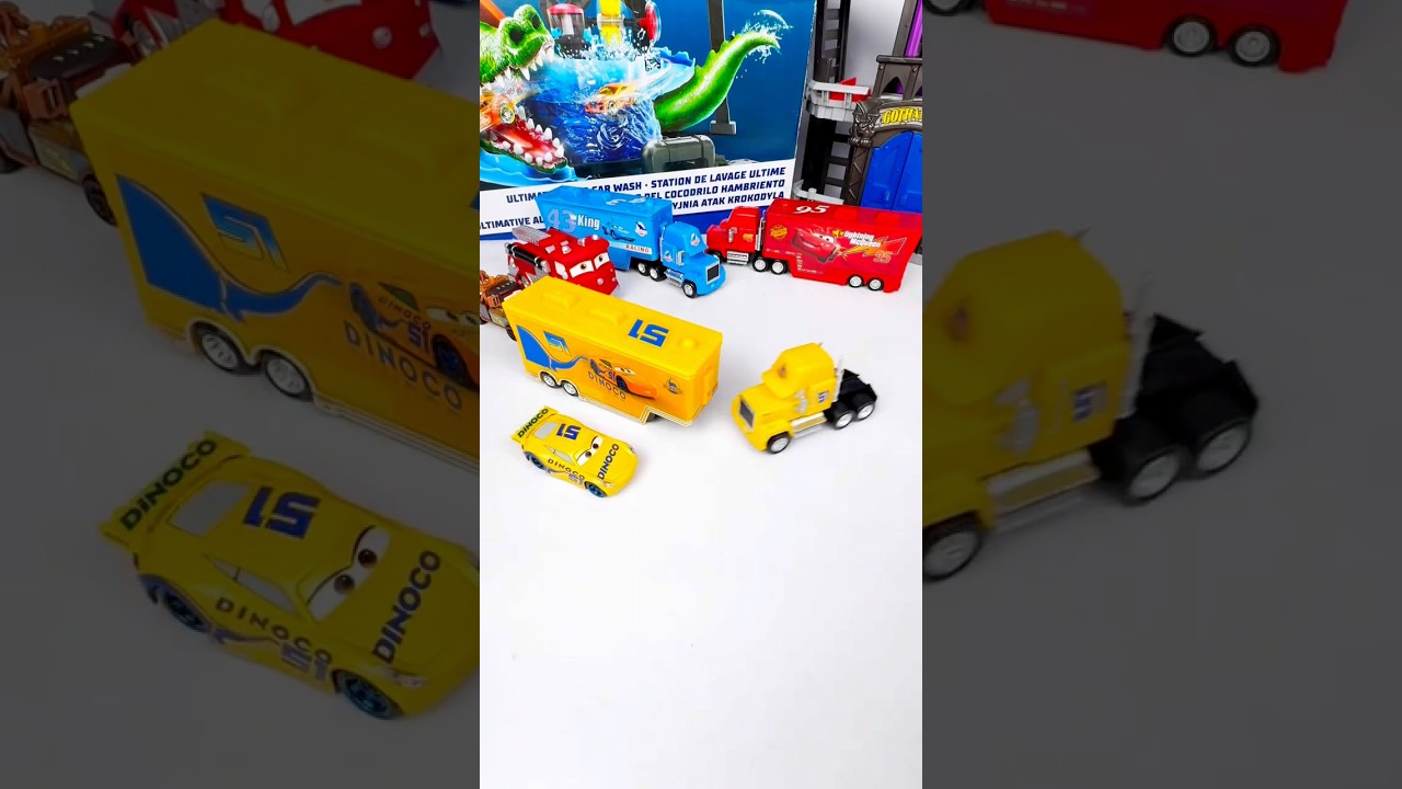 Машинки Disney Pixar. Круз Рамирес 🏎️ и Кардри Вонг, водитель грузовика | Молния Маккуин